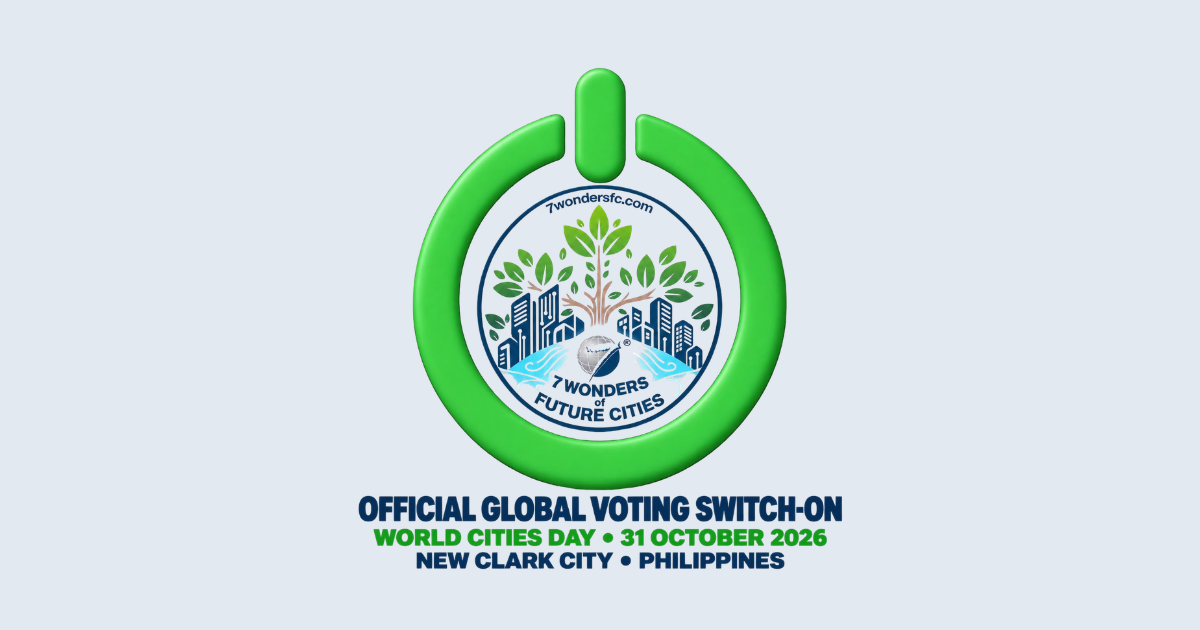 Global launch of 7 Wonders of Future Cities public voting on 31 October 2026